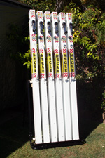 Retracted MSCLE® unit in racks